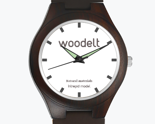 Woodelt Intrepid - Reloj de Madera Premium
