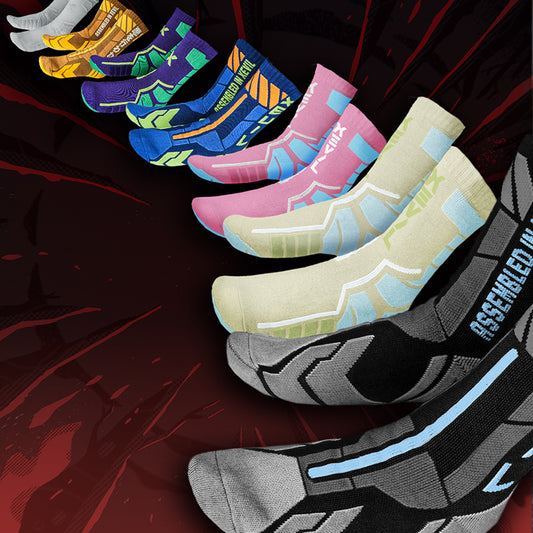Calcetines Deportivos Punk Machine para Baloncesto y Skateboard