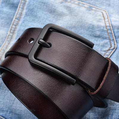 Cinturón de Cuero para Hombre - Casual y Versátil - Image 2