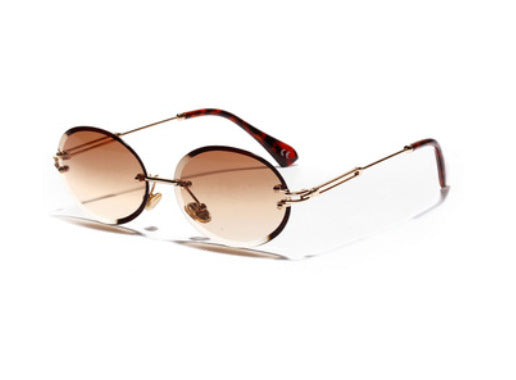 Gafas Ovaladas de Cristal sin Marco para Mujer - Image 10