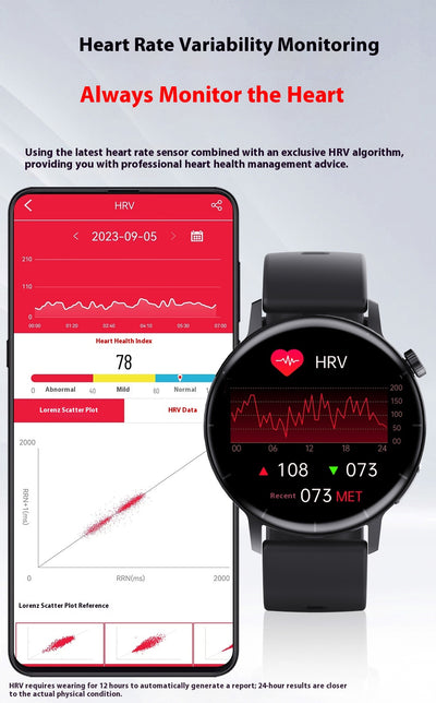 Pulsera Inteligente con Monitor de ECG y Glucosa - Control de Salud 24/7 - Image 23