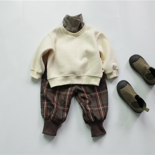 Suéter Polar Infantil Cuello Alto Doble Capa Abrigo Térmico - Image 18
