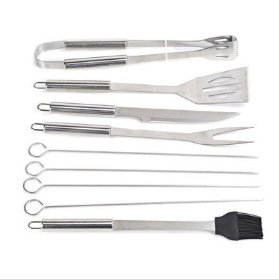 Set de 10 Herramientas Premium para Asador y Parrilla - Image 7