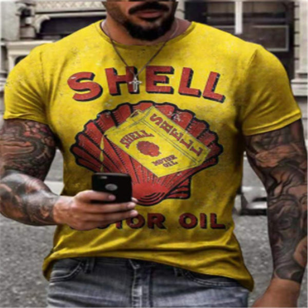 Camiseta Clásica para Hombre - Manga Corta Cómoda y Versátil