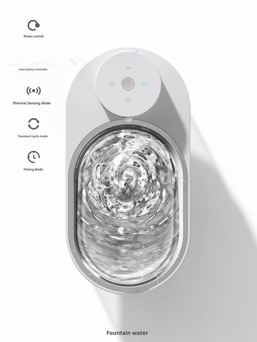 Dispensador de Agua para Mascotas Acero Inoxidable con Separación Inalámbrica - Image 11