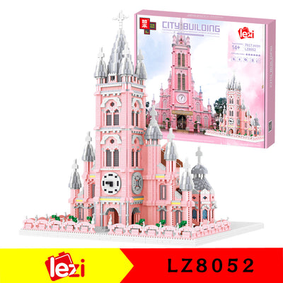 Bloques de Construcción Iglesia Roja - Juguete Educativo Descompresivo - Image 11