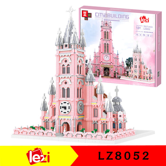Bloques de Construcción Iglesia Roja - Juguete Educativo Descompresivo - Image 11