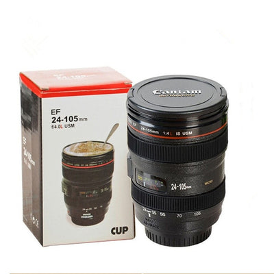Taza Térmica Diseño Lente de Cámara - Regalo Publicitario Premium - Image 3