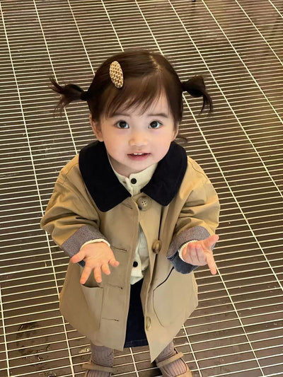 Gabardina Infantil para Niñas - Abrigo Primavera y Otoño - Image 9
