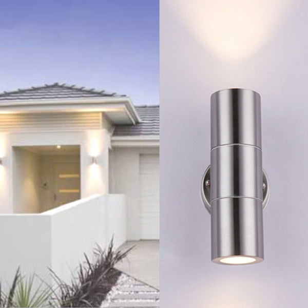 Lámpara LED Luminosa de Acero Inoxidable para Exterior