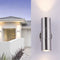 Lámpara LED Luminosa de Acero Inoxidable para Exterior