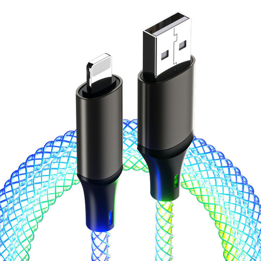 Cable de Carga y Datos RGB con Efecto Color Mágico - Image 9