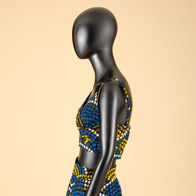 Conjunto de Dos Piezas Estampado Africano para Mujer - Image 13