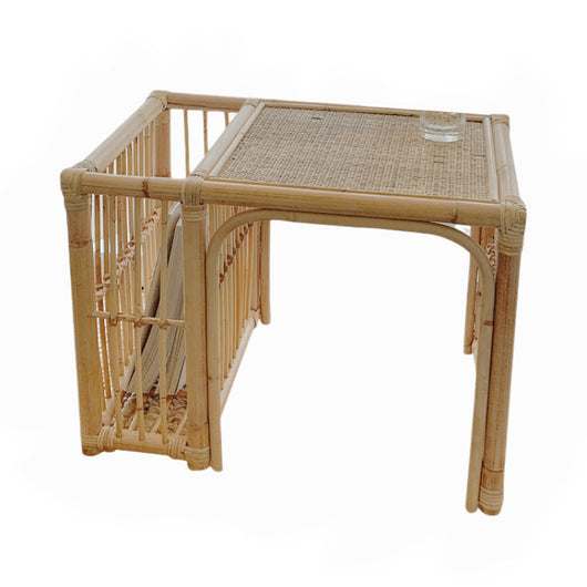 Mesa de Té Cuadrada Estilo Japonés con Almacenamiento Tatami - Image 5