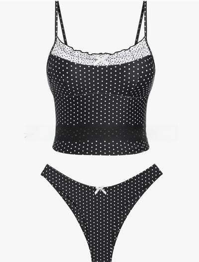 Bikini Mujer Estampado Leopardo con Detalles de Contraste - Image 8