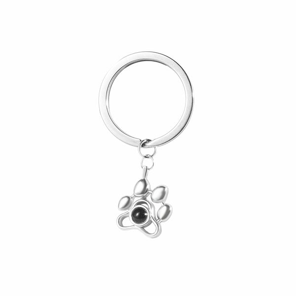 Llavero Collar de Acero Inoxidable Resistente