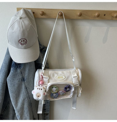Bolsa Crossbody Transparente Estilo Preppy - Image 31