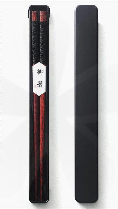 Palillos Japoneses de Madera Lujo Personalizados Punta Afilada - Image 3