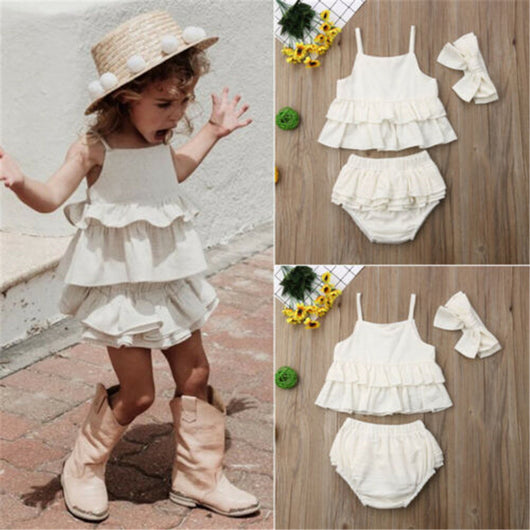 Conjunto de Short y Blusa con Volantes - Image 4