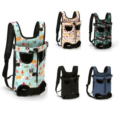 Mochila Pectoral para Mascotas - Bolsa Transportadora Ajustable