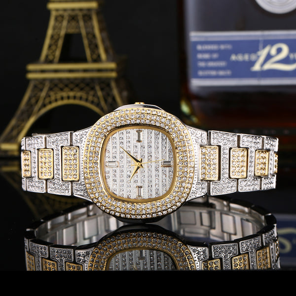 Reloj de Diamantes de Moda