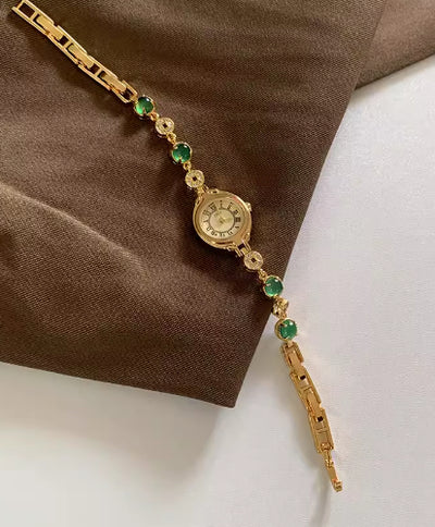 Reloj de Cuarzo Esmeralda con Diseño Exclusivo - Image 9