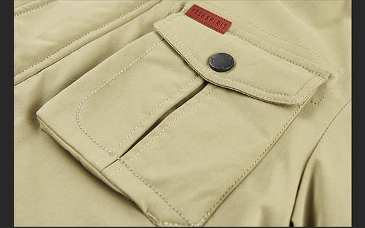 Chaqueta Acolchada Oversize con Múltiples Bolsillos para Tallas Grandes - Image 15