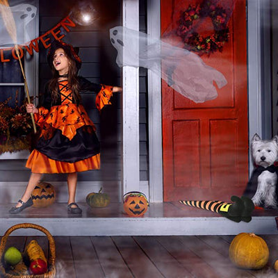 Pierna de Bruja Decorativa para Halloween - Decoración de Jardín de Terror - Image 5
