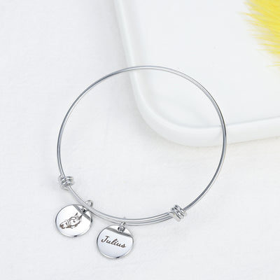 Pulsera Colgante Foto Mascota Disco Personalizado - Nombre Gatito - Image 3