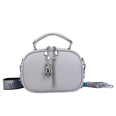 Bolso Cuadrado Pequeño con Costura Decorativa para Mujer - Image 7