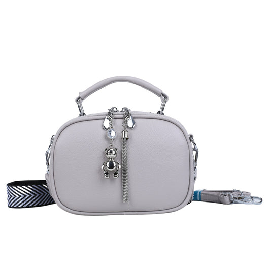 Bolso Cuadrado Pequeño con Costura Decorativa para Mujer - Image 7