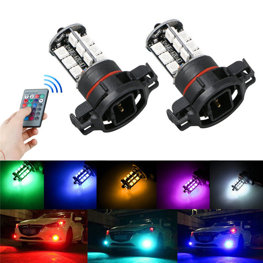 Luces Antiniebla RGB con Control Remoto - Iluminación Multicolor Personalizable