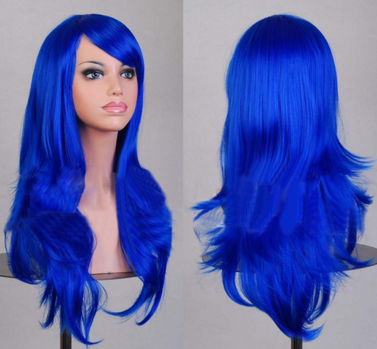 Peluca Cosplay Anime Larga Dorada - Estilo Europeo Premium - Image 3