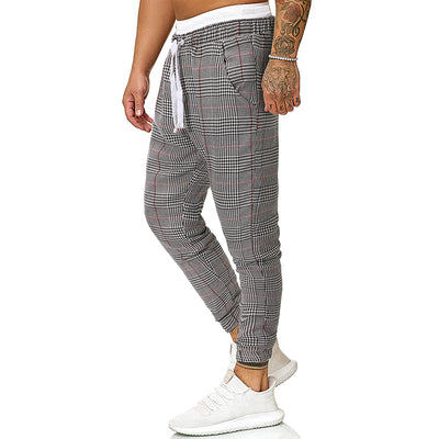Pantalones Casuales a Cuadros - Comodidad y Estilo - Image 24