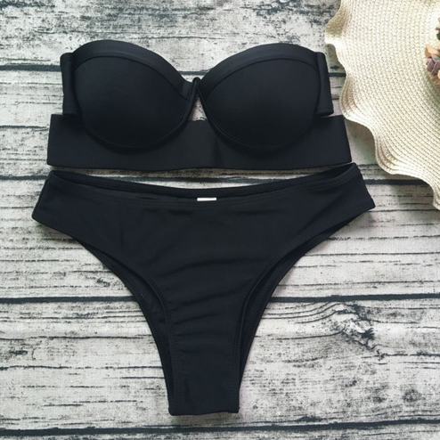 Traje de Baño Dividido Minimalista para Mujer - Image 4