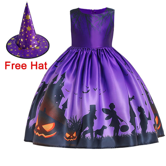 Vestido Infantil con Estampados de Fantasía - Image 6