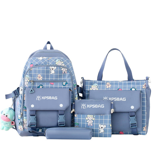 Mochila Escolar Primaria para Niñas - Set de Cuatro Piezas - Image 8