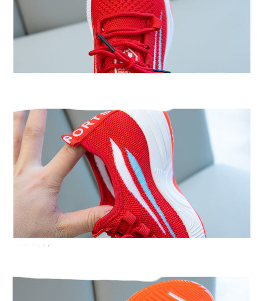 Zapatillas Deportivas Infantiles con Malla Transpirable y Tejido Volador - Image 16