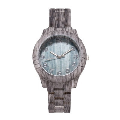 Reloj de Moda Unisex con Patrón de Bambú y Números Creativos - Image 7