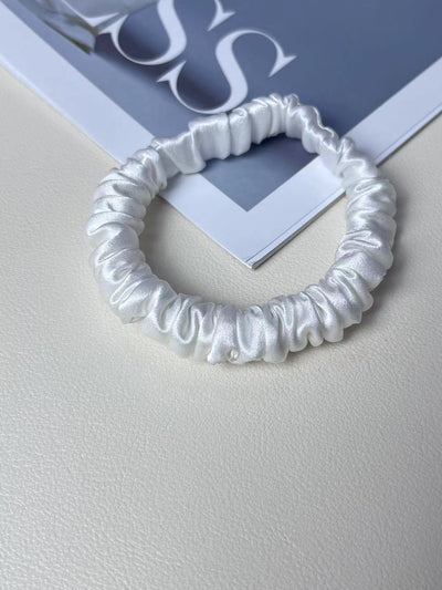 Anillo Elástico de Seda para Cabello - Suave sin Marcas - Image 60