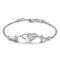 Pulsera de Corazón en Plata 925 con Circonitas