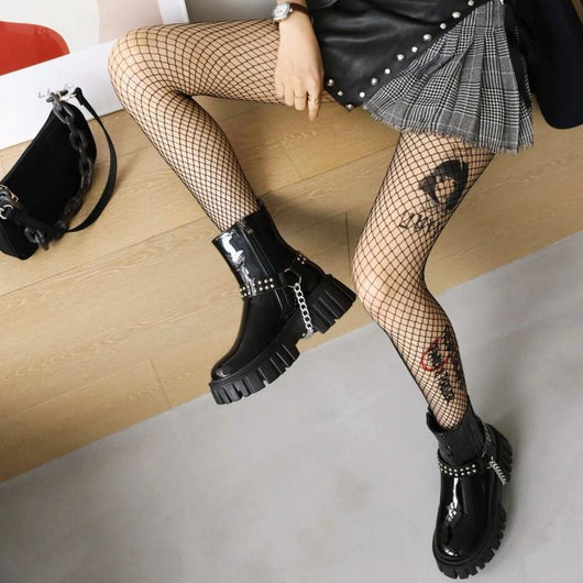 Botas Martin Plataforma Estilo Británico para Mujer - Image 12