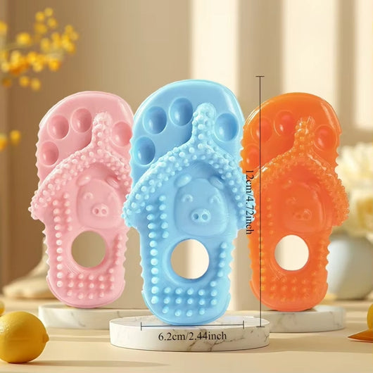 Juguetes de Goma para Masticar Perros - Pantuflas Dentales para Cachorros - Image 2