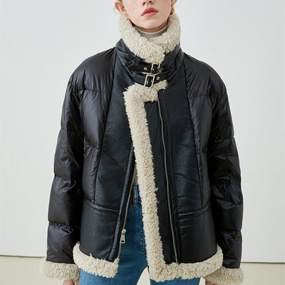 Chaqueta Abrigo Grueso Cálido de Cordero para Niños - Image 12