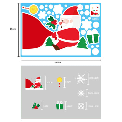 Luces LED Decorativas Navideñas - Guirnalda Multiusos Santa, Copos de Nieve y Fantasmas - Image 47