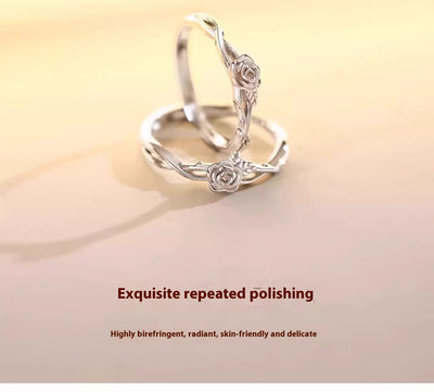 Anillo de Plata Pura S999 Diseño Exclusivo para Mujer - Image 9