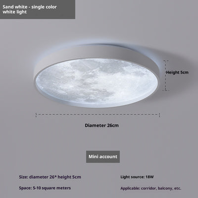 Lámpara de Techo Moderna Moon - Diseño Creativo para Dormitorio - Image 6