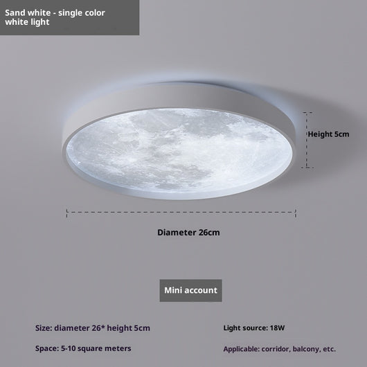 Lámpara de Techo Moderna Moon - Diseño Creativo para Dormitorio - Image 6