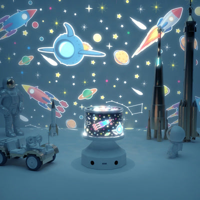 Lámpara Proyectora de Estrellas con Bluetooth y Luz Luminosa - Image 4