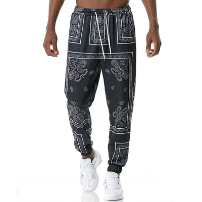 Pantalones Deportivos Retro con Estampado - Joggers Casuales Cómodos - Image 3